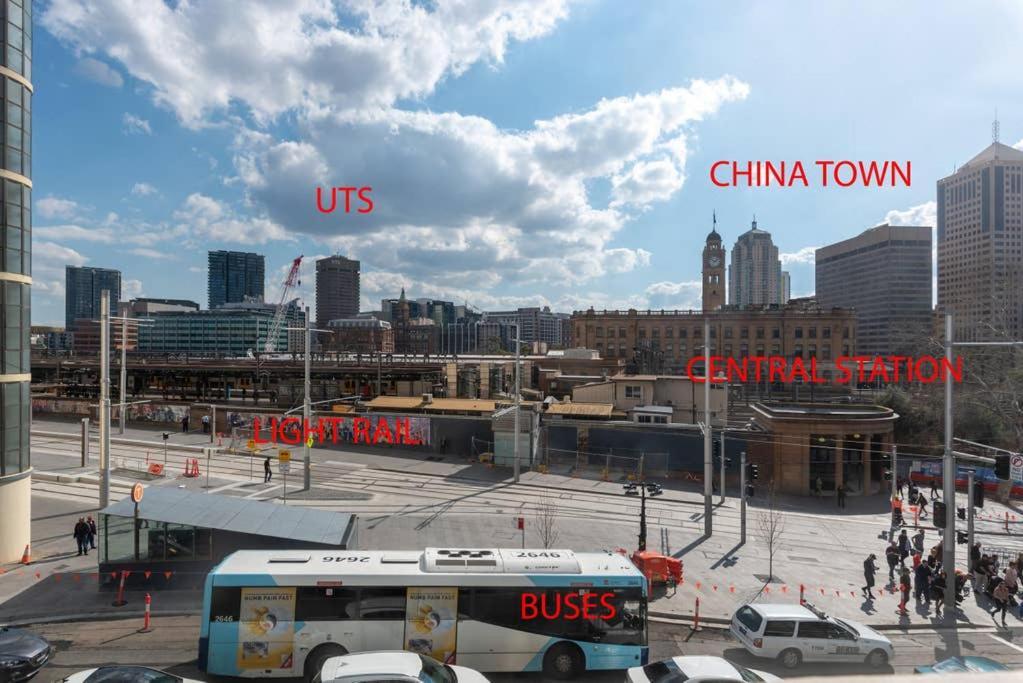 Luxe Ensuite Double Room - Ac - Next To Central&Cbd - Near Darling Harbour& Chinatown& Usyd& Uts Sydney Luaran gambar