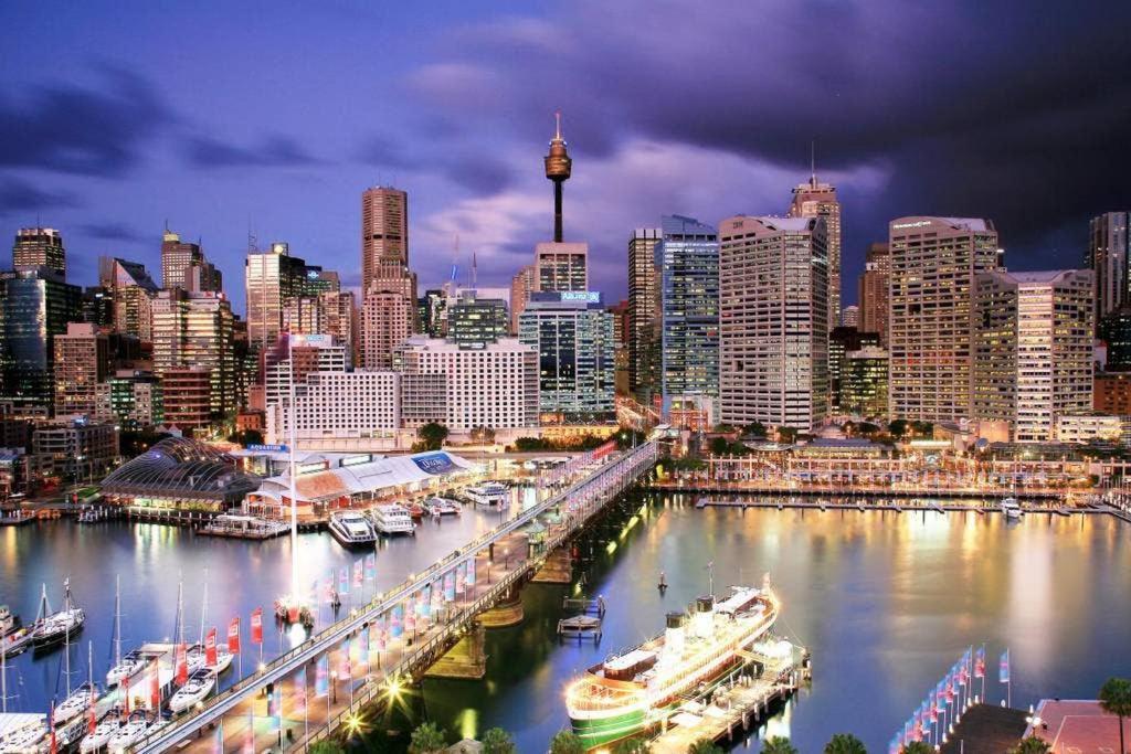 Luxe Ensuite Double Room - Ac - Next To Central&Cbd - Near Darling Harbour& Chinatown& Usyd& Uts Sydney Luaran gambar