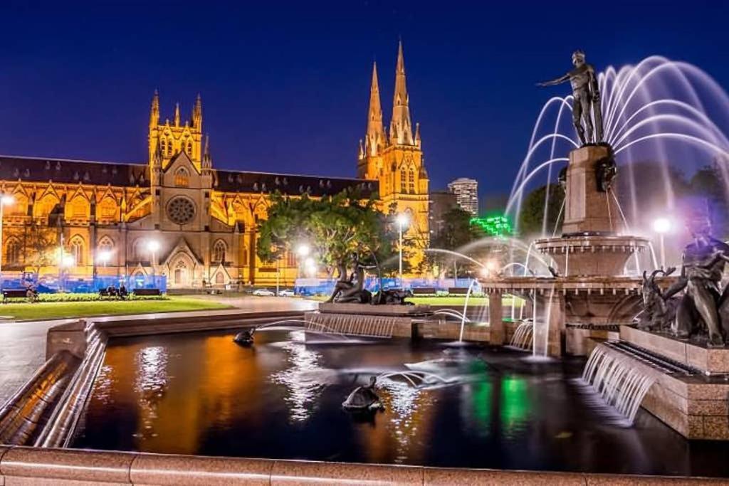 Luxe Ensuite Double Room - Ac - Next To Central&Cbd - Near Darling Harbour& Chinatown& Usyd& Uts Sydney Luaran gambar