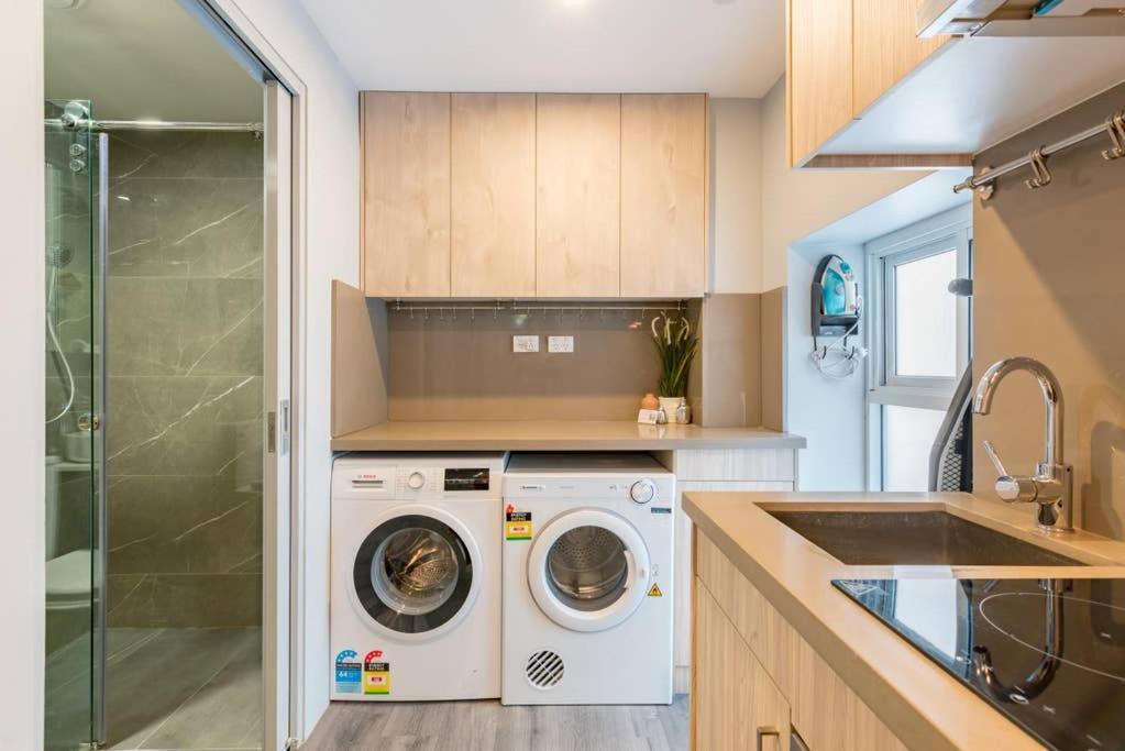 Luxe Ensuite Double Room - Ac - Next To Central&Cbd - Near Darling Harbour& Chinatown& Usyd& Uts Sydney Luaran gambar